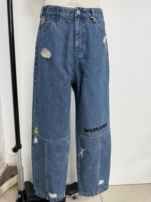 Dasar Denim Ukiran Ukiran Tinggi Untuk Desain Unik Yang Menonjol