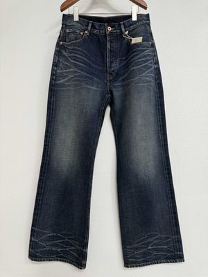 Tengah Tinggi Pinggang Potong Denim Bagian bawah Untuk Fitting universal yang menghibur